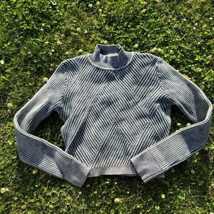 Akira Emory Park Cropped Sweater Sz L